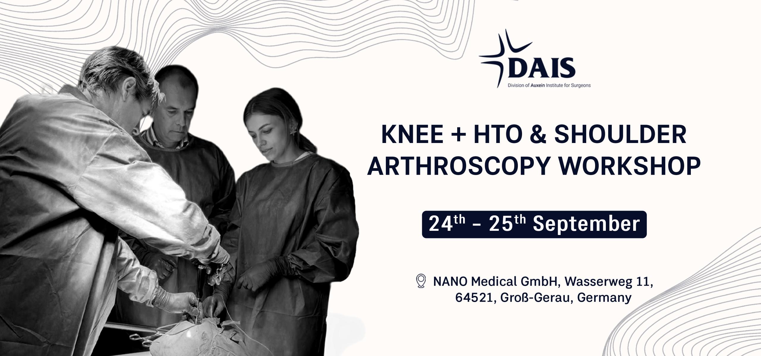 Knee HTO Shoulder Arthroscopy Workshop 2026 — Frankfurt Germany